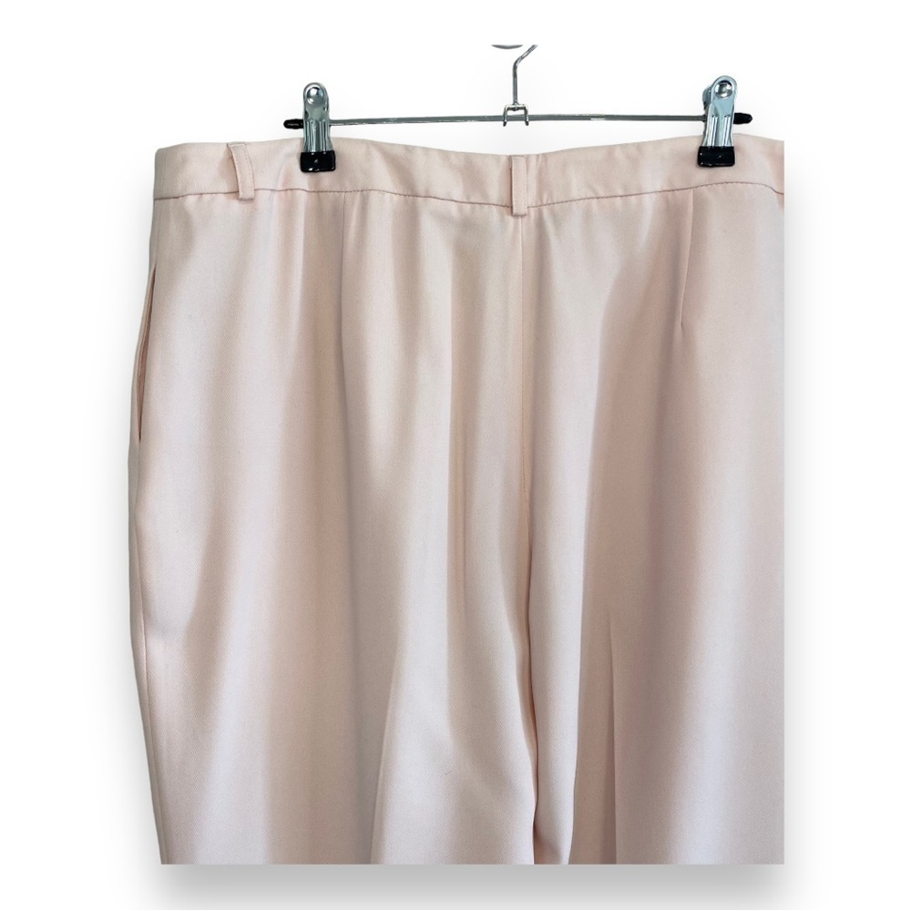 Peter Nygard - Wide Leg Pant in Blush Pink - Size 16 - Picture 7 of 10